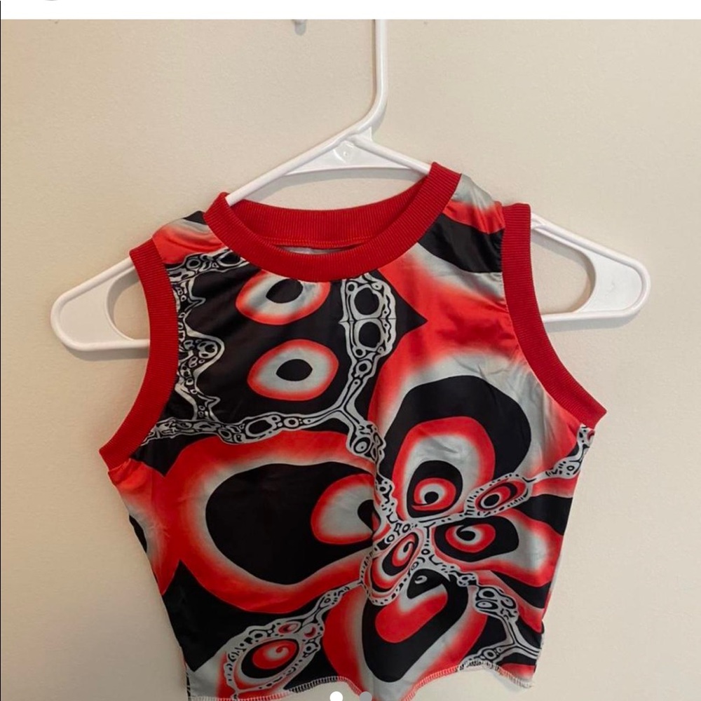 SUPER CUTE RA E TANK TOP CROPPED